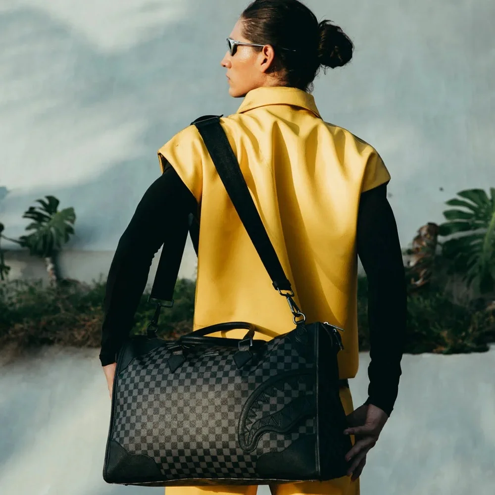 Sprayground Midnight Chateau Pyramid Duffle